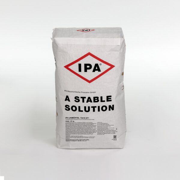Ipa Unimörtel Kanal Ph+ 25kg Bag